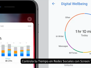 Controla tu Tiempo en Redes Sociales con Screen Time: Mantén un Balance Digital Saludable