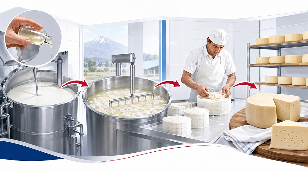 Qué es el cuajo y cómo influye en el queso