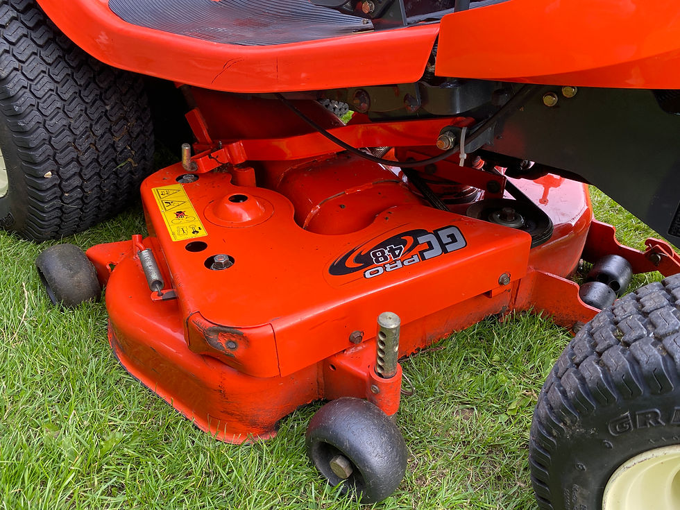 Thumbnail: Kubota G21 diesel ride on mower
