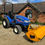 Thumbnail: Iseki TH4335 Compact Tractor With Front Flail Mower