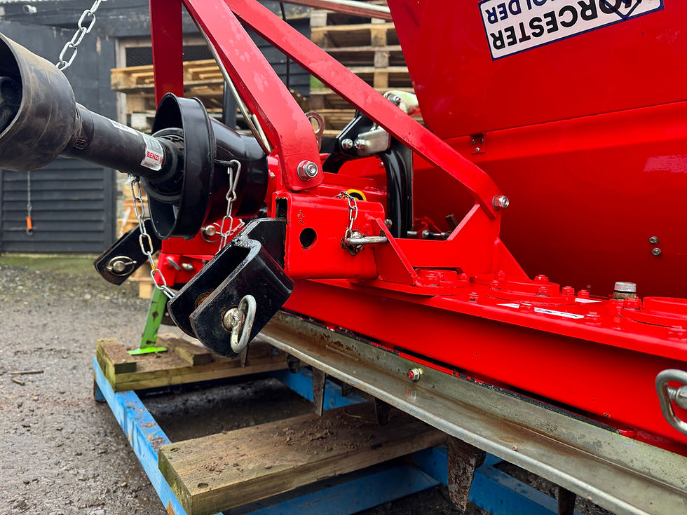 Thumbnail: MTZ Power Harrow Combi Drill Seed Compact Tractor