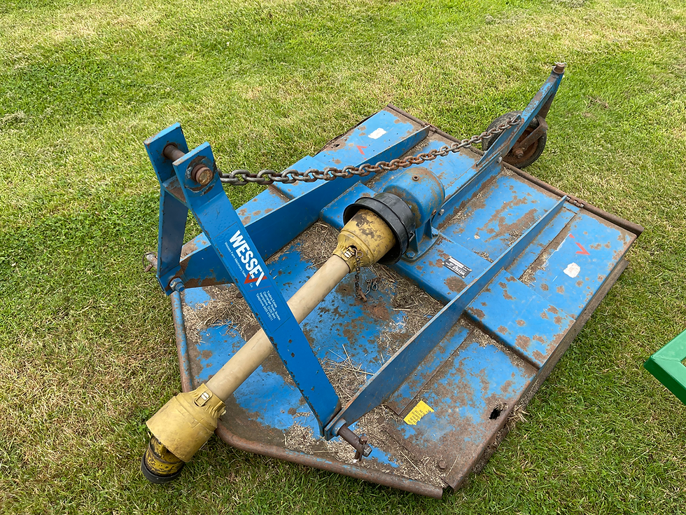 Thumbnail: Iseki 2160 Compact Tractor with Topper and Chain Harrows