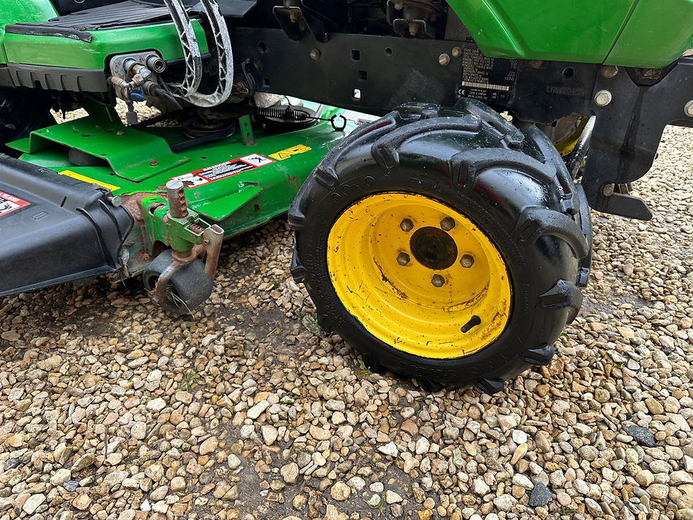 Thumbnail: JOHN DEERE 1026R HST COMPACT TRACTOR WITH 54" MID MOWER