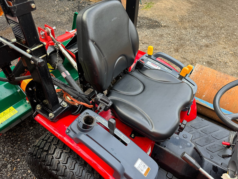 Thumbnail: TYM Loader Compact Tractor Flail Mower Roller