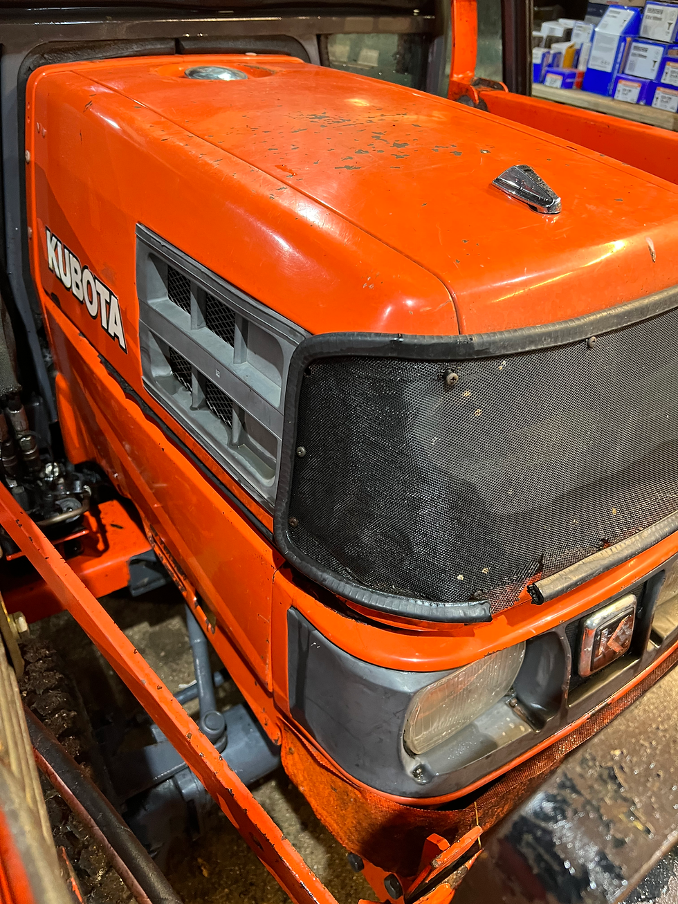 Thumbnail: Kubota ST30 Cab and Loader Compact Tractor