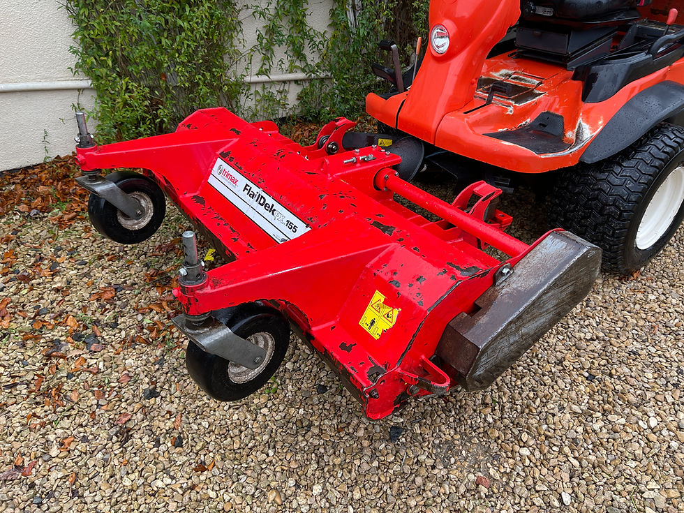 Thumbnail: Kubota F3860 with Trimax 155 Flail topper
