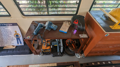 Training Centre on Wheels Setup
