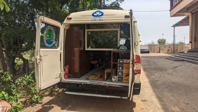 Training Centre on Wheels Setup