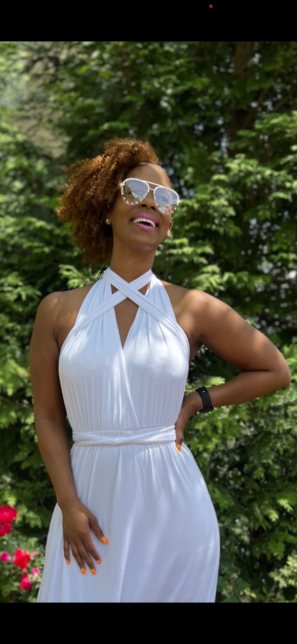 The “She’s such a tease” Infinity dress.