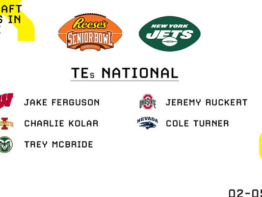 🚨TIGHT ENDS🚨 Roster of TEs for the National team