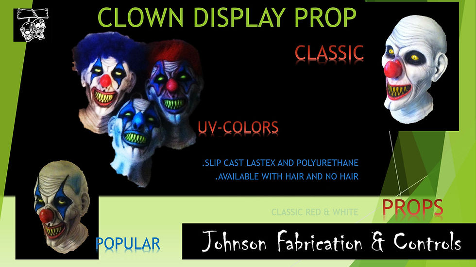 Thumbnail: Pale Clown Static head prop