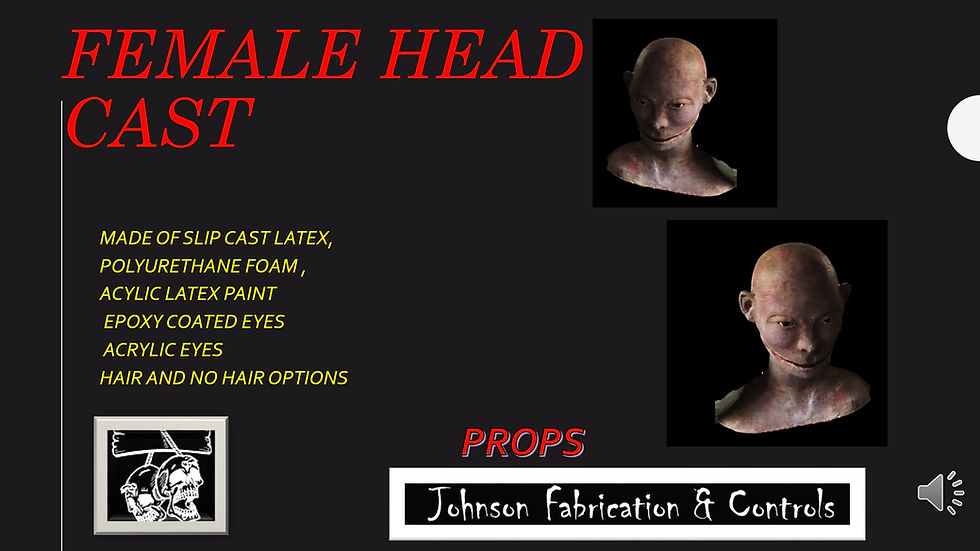Thumbnail: Female Head cast