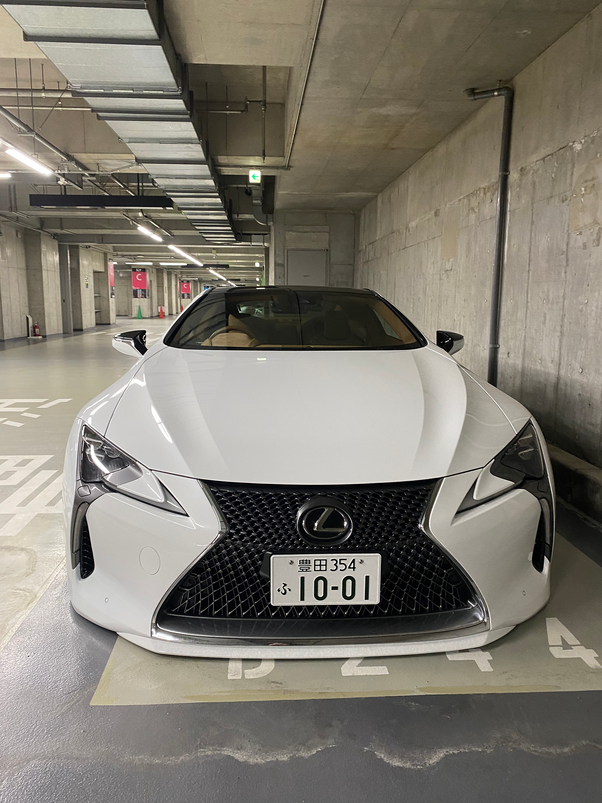 focus face avant Lexus LC