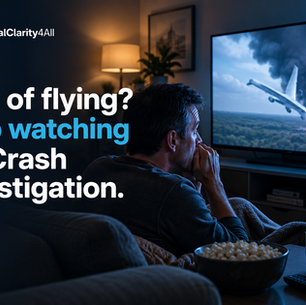 Fear of flying? Stop watching Air Crash Investigation.