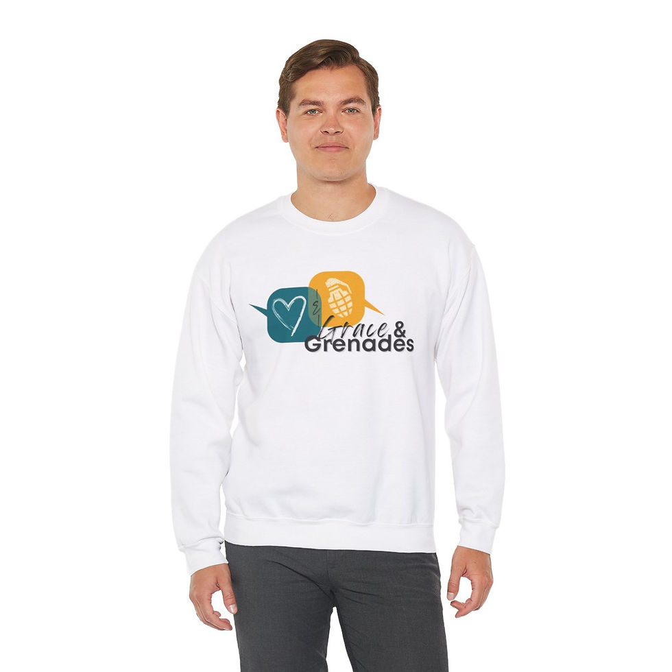 Thumbnail: Grace and Grenades Unisex Heavy Blend™ Crewneck Sweatshirt