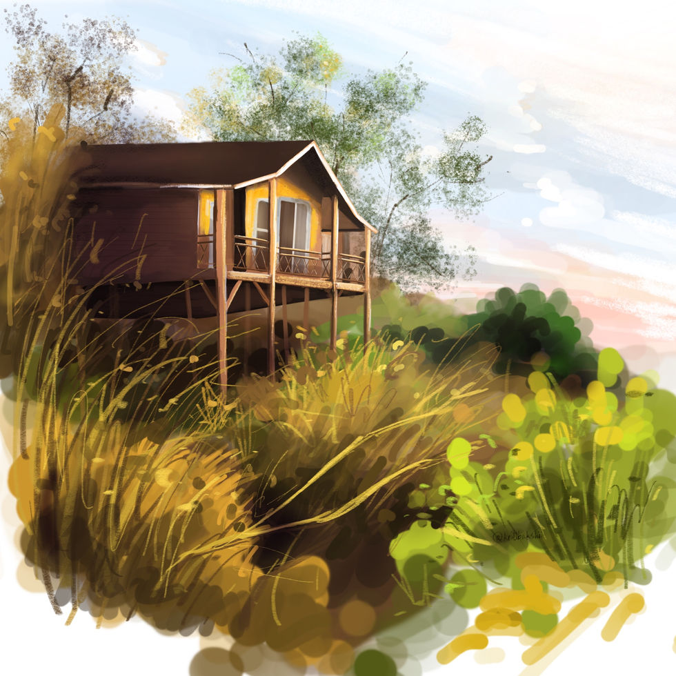 View from CCD, Bhopal