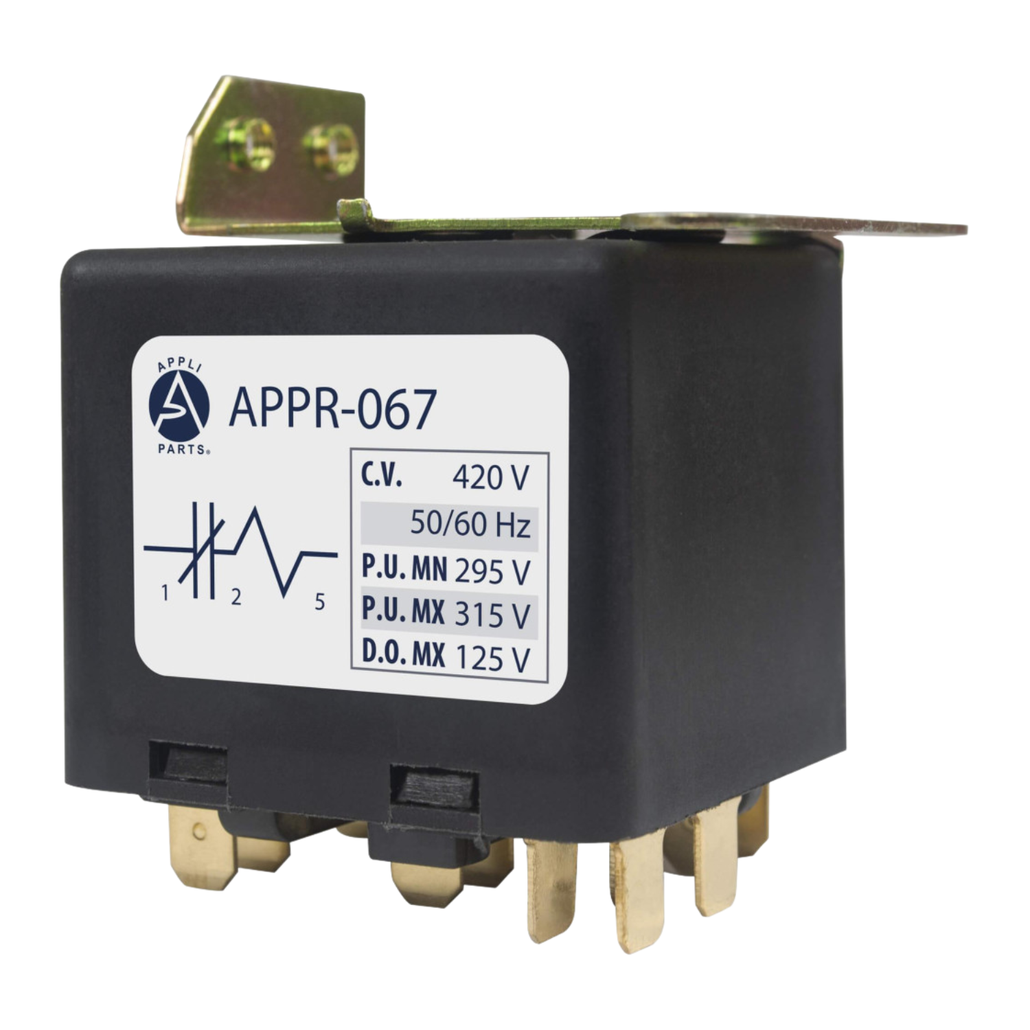 RELAY POTENCIAL PR-67 VOLT 420 MIN 295 MAX 315