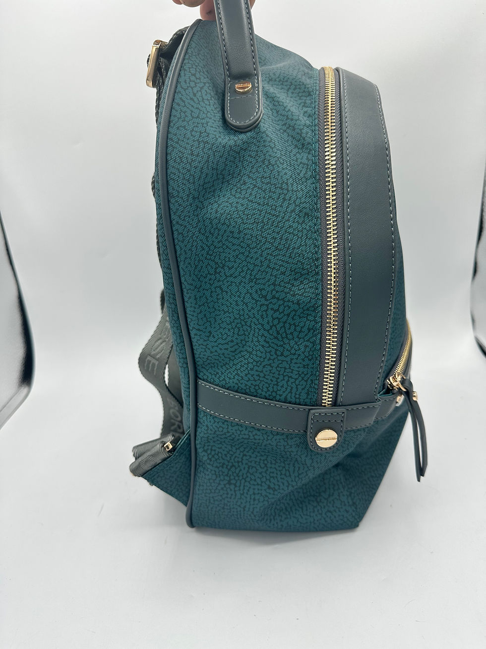 Miniatura: borbonese zaino pelle e nylon