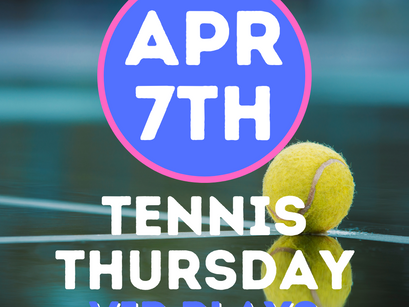 Tennis Picks Thursday 4/7