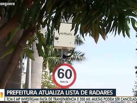 Secretaria de Trânsito de Goiânia começa a atualizar a lista de radares da capital