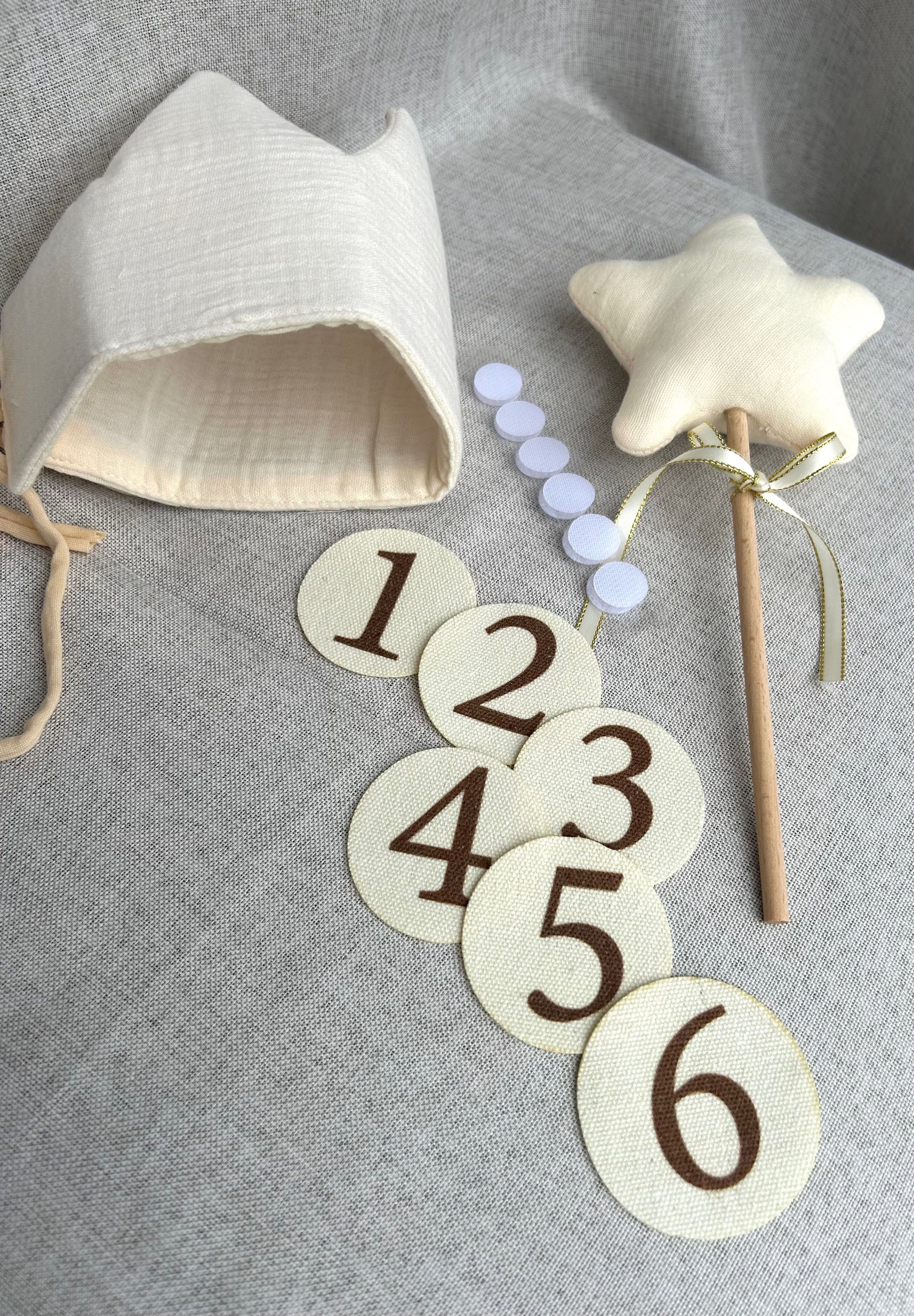 Verjaardags set 1 t/m 6 jaar