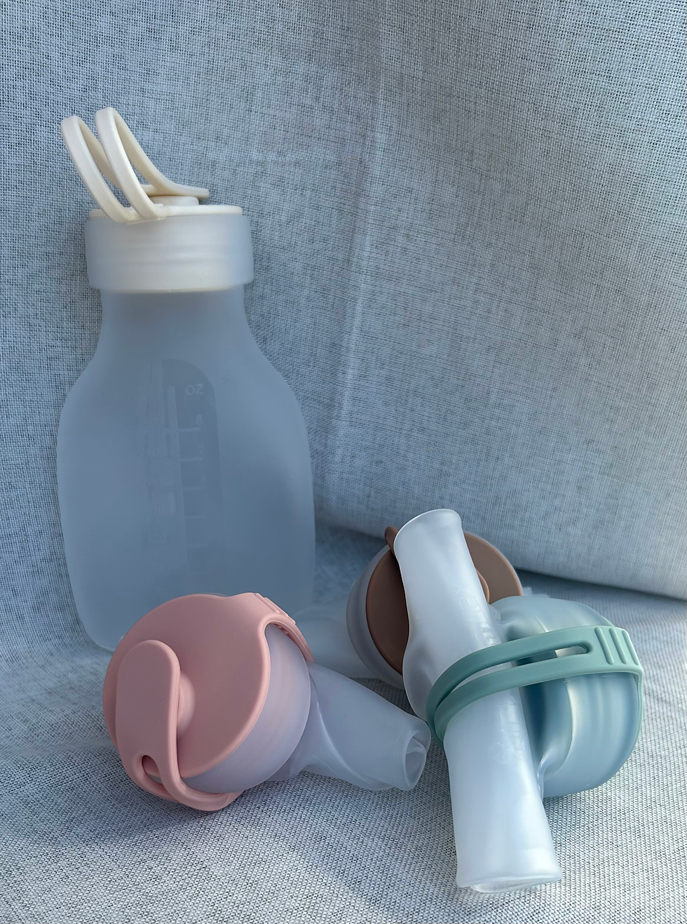 Herbruikbare borstvoeding container