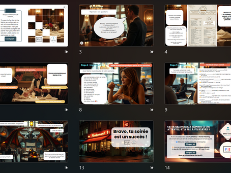 Apprendre à commander au restaurant en français FLE : une ressource immersive pour vos apprenants A2 (powerpoint à télécharger)
