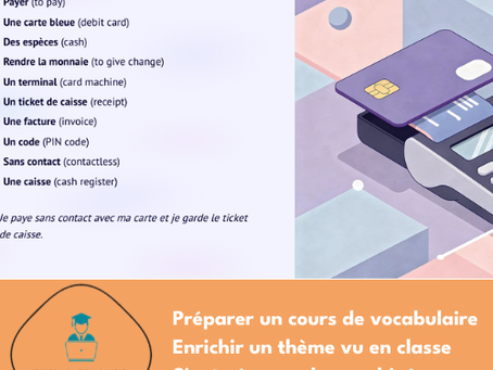 vocabulaire pdf argent