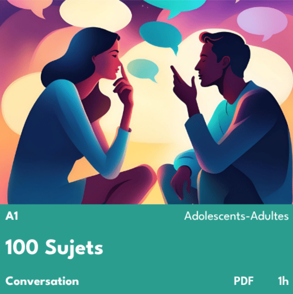 💬 Parler facilement avec 100 sujets de conversation – FLE