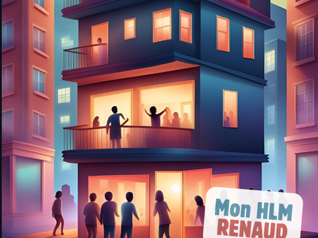 "Dans mon HLM" de Renaud – PowerPoint FLE