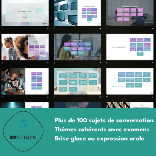 conversation séries fle