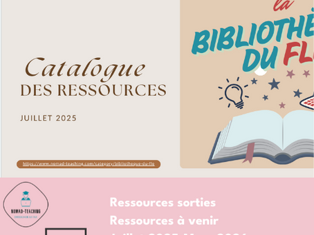 Le catalogue FLE Juillet 2025 est sorti ! 🎉 (avec PDF gratuit à télécharger)