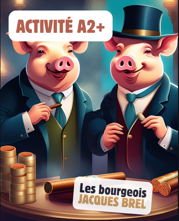 Révise avec "Les Bourgeois" de Jacques Brel – PowerPoint FLE