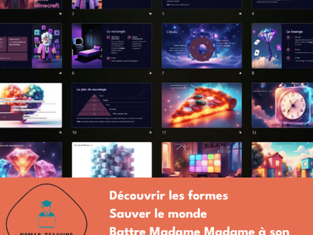 powerpoint fle enfants les formes