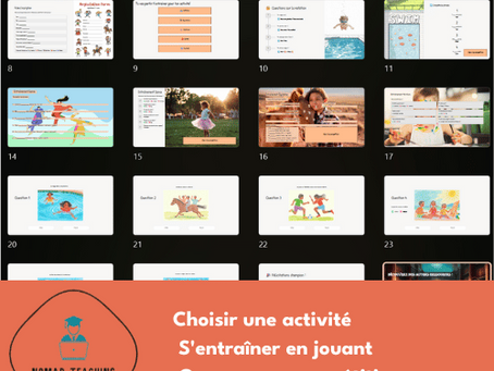 🎭 Activité FLE A1 : pratiquer les loisirs en français avec une ressource interactive