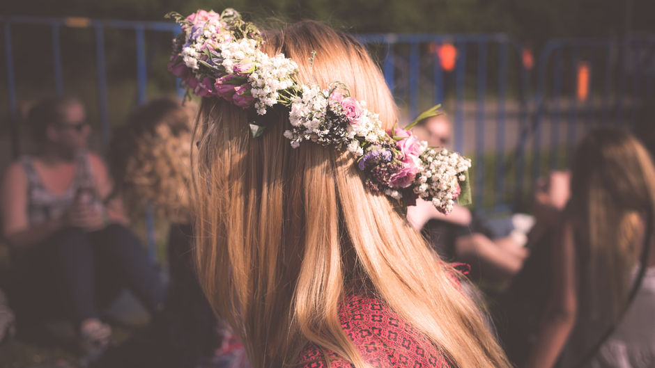 Brokat i kryształy - czyli open'er day 1.