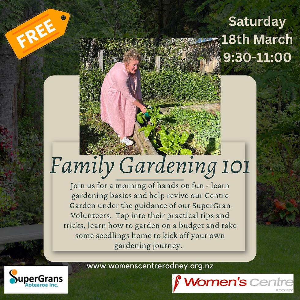 Family Gardening 101