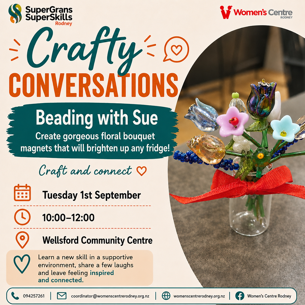 Wellsford - Beaded floral bouquets with Sue
