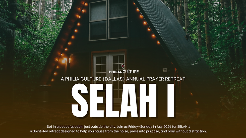 SELAH I - ANNUAL PRAYER RETREAT