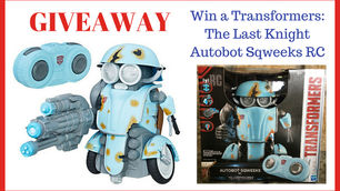 Transformers: The Last Knight Autobot Sqweeks RC GIVEAWAY!!