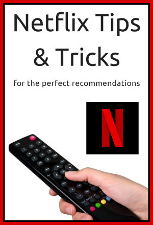 Netflix Tips & Tricks pinterest graphic