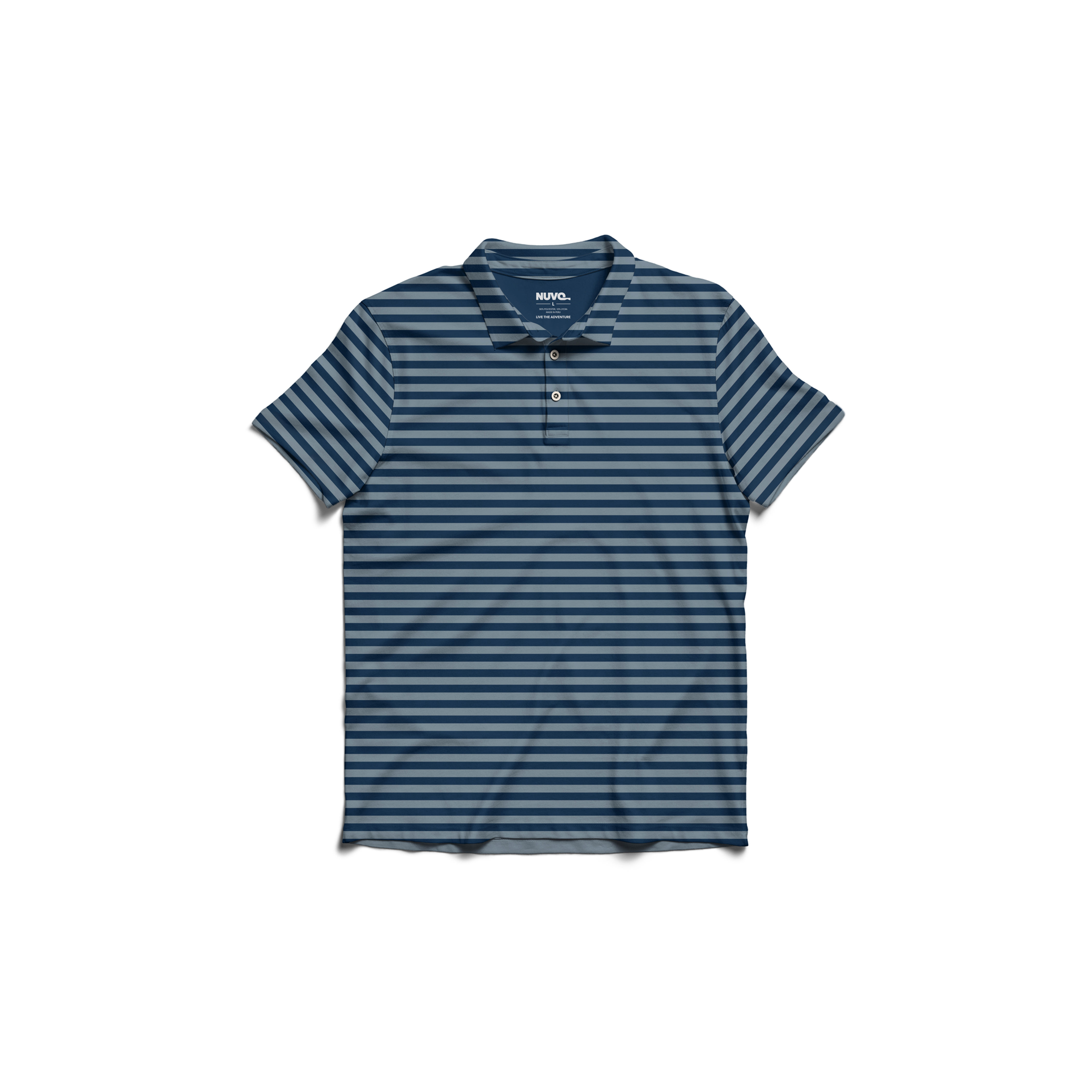 Striped Performance Polo