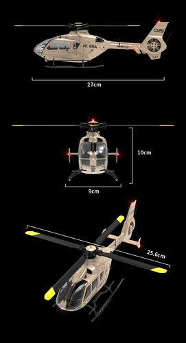 RC-ERA C-123 Pro EC-135 - RTF Helicopter | ScaleRC