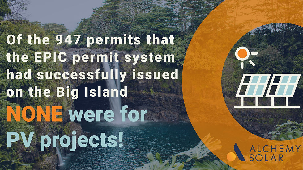 Big Island Permitting System Has Not Issued Any Solar and Home Battery Permits