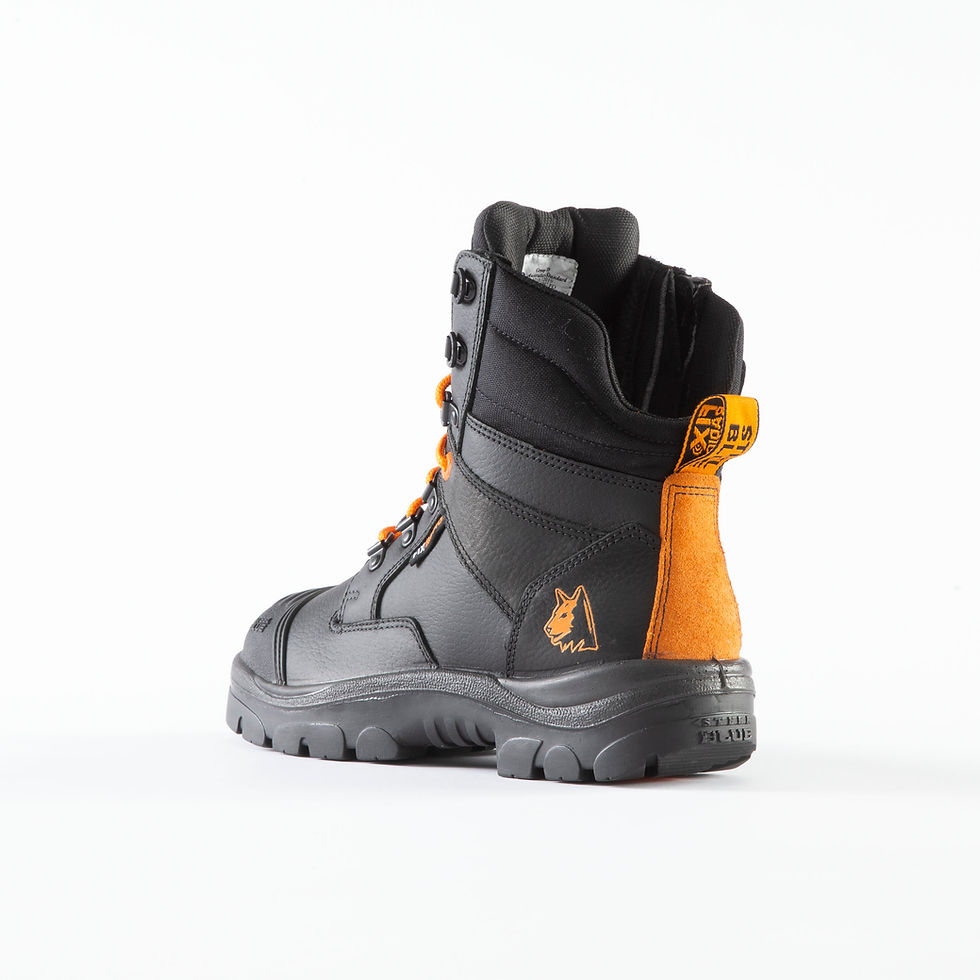 Thumbnail: Steel Blue Southern Cross Zip Scuff S3 Safety Boot