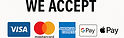 We accept Credit Cards for purchase of puppy