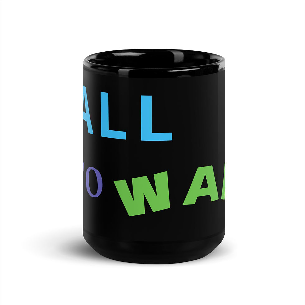 Thumbnail: Black Call to War Mug