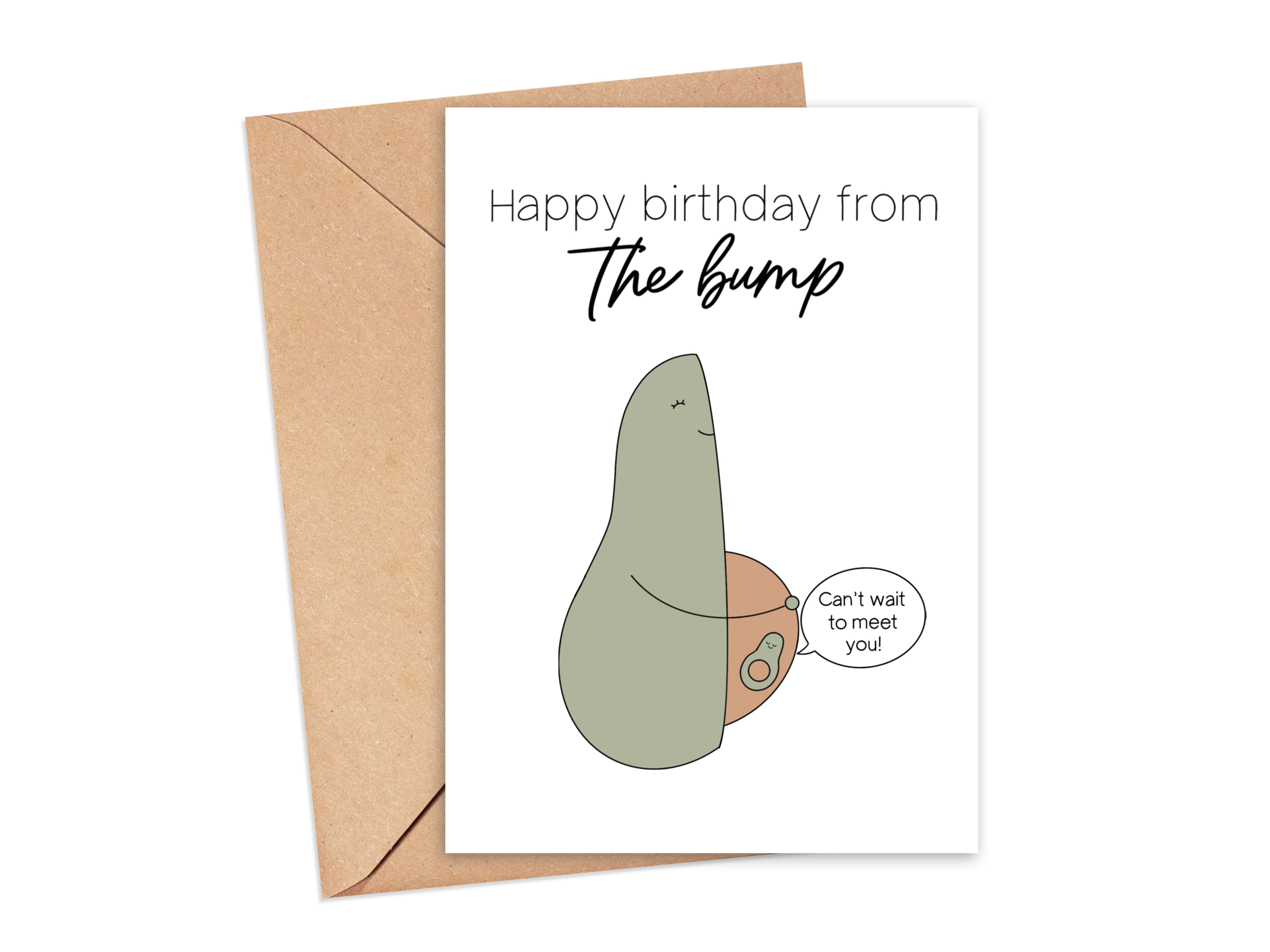 Happy Birthday from the Bump Card