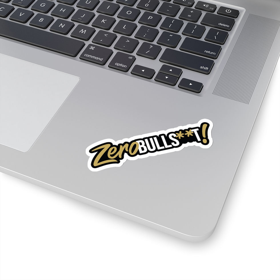 Thumbnail: Zero BS Kiss-Cut Stickers