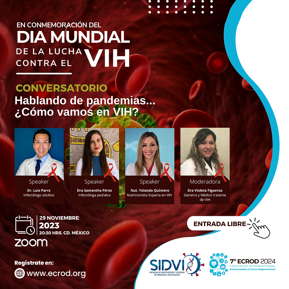 Conversatorio: Hablando de pandemias...¿Cómo vamos en VIH?